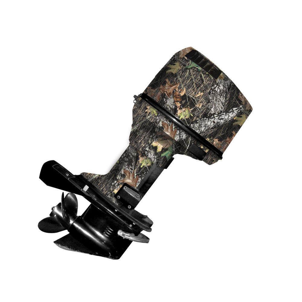 Mossy Oak Graphics Break-Up Camo Boat Motor Wrap Kit - Easy to Install Vinyl Wrap with Matte Finish - 20 HP Or Less Kit