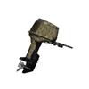 Mossy Oak Graphics - 10005-20-BL Bottomland Camo Boat Motor Wrap Kit - Easy to Install Vinyl Wrap with Matte Finish - 20 HP Or Less Kit view 1