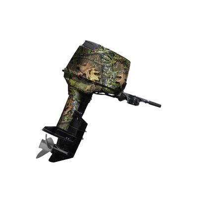 Mossy Oak Graphics Obsession Camo Boat Motor Wrap Kit - Easy to Install Vinyl Wrap with Matte Finish - 20 HP Or Less Kit