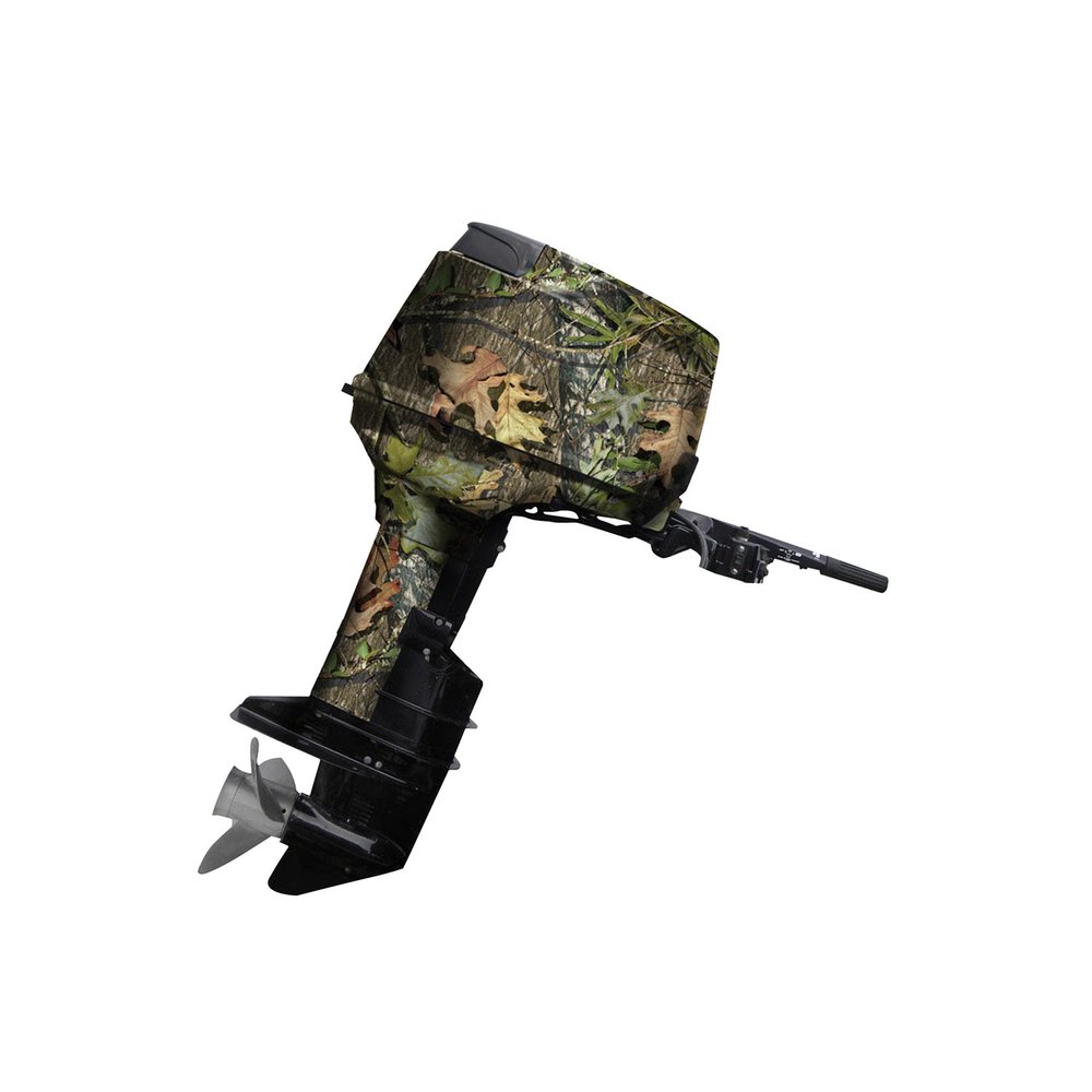 Mossy Oak Graphics Obsession Camo Boat Motor Wrap Kit - Easy to Install Vinyl Wrap with Matte Finish - 20 HP Or Less Kit