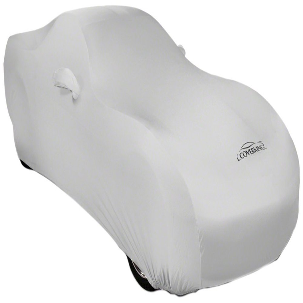 Coverking Custom Fit Car Cover for Select Pierce-Arrow Pierce-Arrow 133 Models - Satin Stretch (Pearl White)