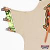 HILASON Bronc Bull Riding Genuine Leather Rodeo Western Chaps White Green Base | for Men and Women Unisex view 4