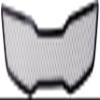 T-Rex Grilles 51320 Upper Class All Black Steel Mesh Grille view 1