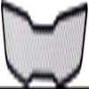 T-Rex Grilles 51320 Upper Class All Black Steel Mesh Grille view 2