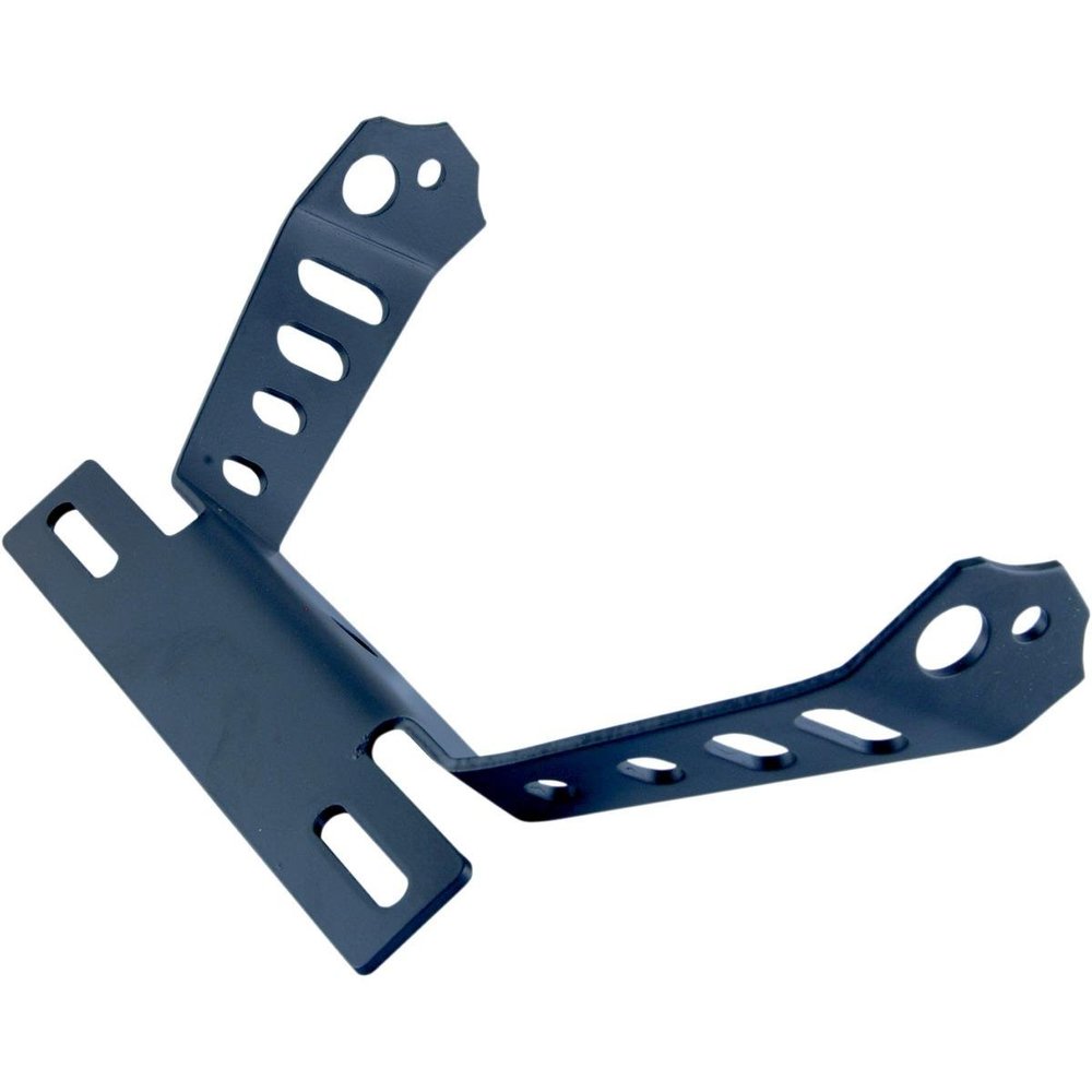 Powerstands Racing License Plate Bracket - Black 03-00220-21