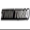 Twin Turbo Aluminum Emblem Badge Compatible with GMC Yukon Suburban Pickup Truck Power Boat view 1