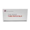 REMA TIP TOP No. 4 Tube Patch, 30 Units of 3 inch Round Vulcanizing Patches for Automotive, Truck and Farm Tire Inner Tube Repair, Red Feather Edge view 3