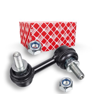 febi bilstein 21813 Stabiliser Link with lock nuts, pack of one