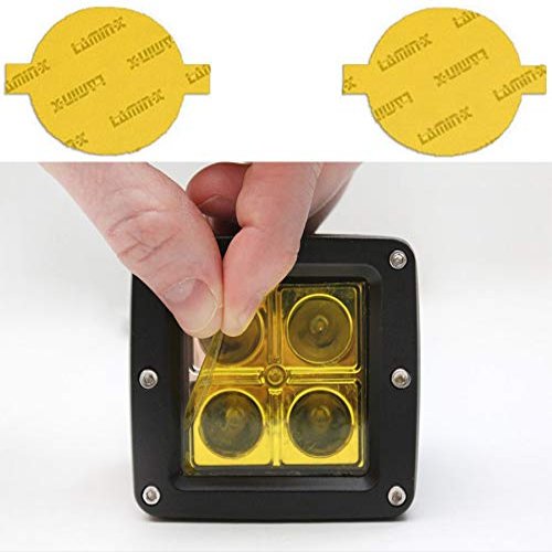 Lamin-x Custom Fit Yellow Fog Light Covers for Audi A4 B5 (95-01)