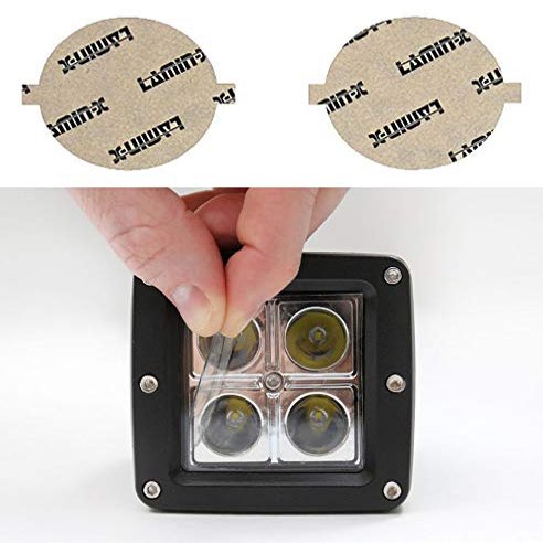 Lamin-x Custom Fit Clear Fog Light Covers for Pontiac G3 (09-10)