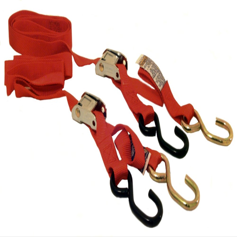 Emgo 78-73357 Red Tie Down - Pair