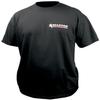 Allstar Performance ALL99902XXL Black XX-Large T-Shirt with Logo Front and Back view 1