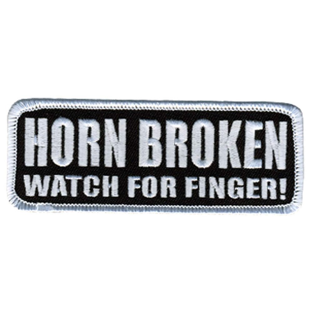 Hot Leathers Horn Broken... (4" Width x 2" Height)