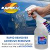 Rapid Tac Rapid Remover Adhesive Remover 128 oz (1 Gallon) | Removes Most Adhesives in 3060 Seconds | Safe Water-Soluble Formula | Cold Weather Ready | for Vinyl Wraps, Graphics, Decals, and Stripes view 2