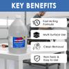 Rapid Tac Rapid Remover Adhesive Remover 128 oz (1 Gallon) | Removes Most Adhesives in 3060 Seconds | Safe Water-Soluble Formula | Cold Weather Ready | for Vinyl Wraps, Graphics, Decals, and Stripes view 3