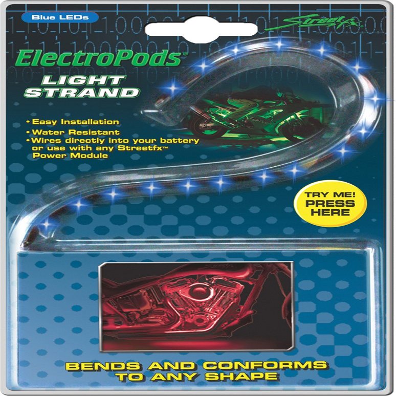12-6704R 1043050 FLEX LIGHT STRAND RED