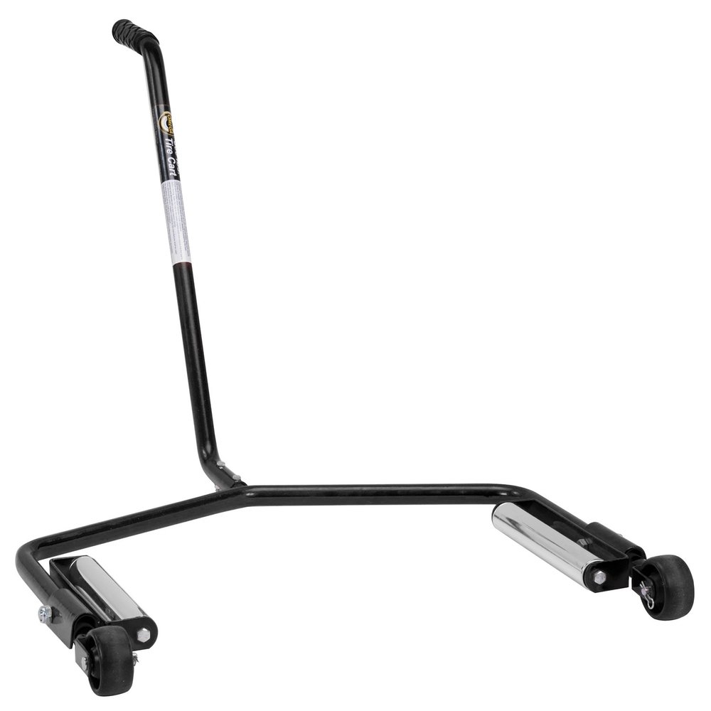 Omega 92030 Black Tire Cart - 300 lb. Capacity