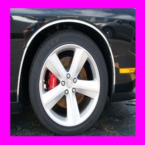 312 Motoring Compatible with Benz 1994-1995 E320 E 320 Chrome Wheel Well/Fender Trim MOLDINGS 4PC 94 95 W123 W124