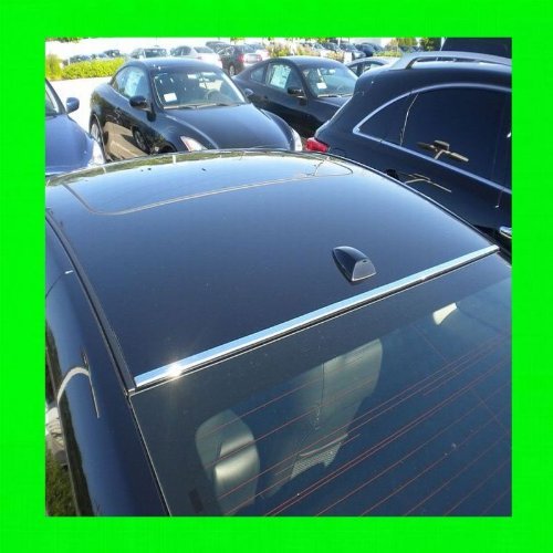 312 Motoring fits 2010-2012 Jaguar XFR XF-R XF R Chrome Front/Back ROOF Trim MOLDINGS 2PC 2011 10 11 12