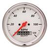 Auto Meter 1379 Arctic White Electric Programmable Speedometer view 1