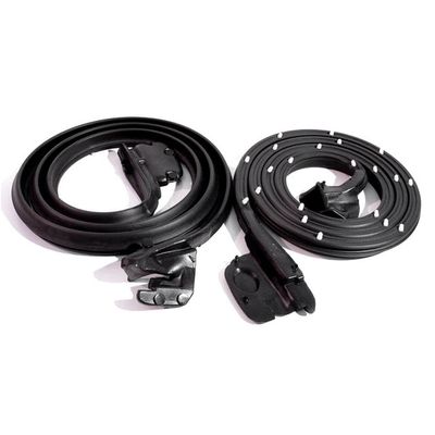 Metro Moulded Parts LM 22 Molded Door Seals with Clips and Molded Ends Compatible With/Replacement For Chevrolet Camaro 1967 7638506/7