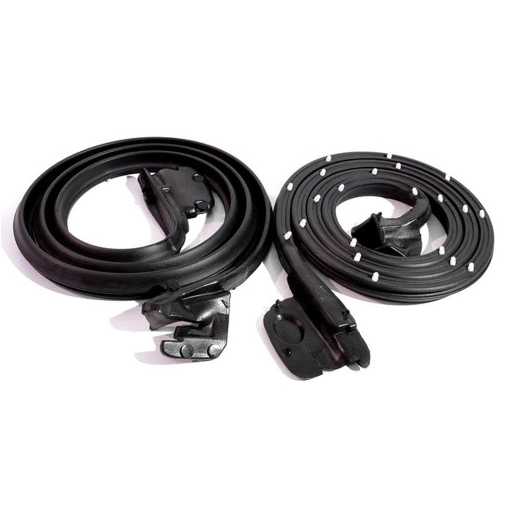 Metro Moulded Parts LM 22 Molded Door Seals with Clips and Molded Ends Compatible With/Replacement For Chevrolet Camaro 1967 7638506/7