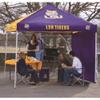 Logo Brands NCAA Vanderbilt Commodores Economy Canopy Tailgate Tent (9' x 9') Powder-Coated Steel Frame, Water-Resistant Polyester, Team Color Design view 3