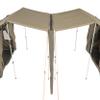 Oztent RV-3/RV-3 Plus/RV-4 Awning Connector, Zip-On Tent Connector with Integrated Gutter System for Connecting Compatible Oztent Tents view 1