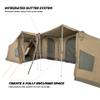 Oztent RV-3/RV-3 Plus/RV-4 Awning Connector, Zip-On Tent Connector with Integrated Gutter System for Connecting Compatible Oztent Tents view 3