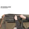 Oztent RV-3/RV-3 Plus/RV-4 Awning Connector, Zip-On Tent Connector with Integrated Gutter System for Connecting Compatible Oztent Tents view 4