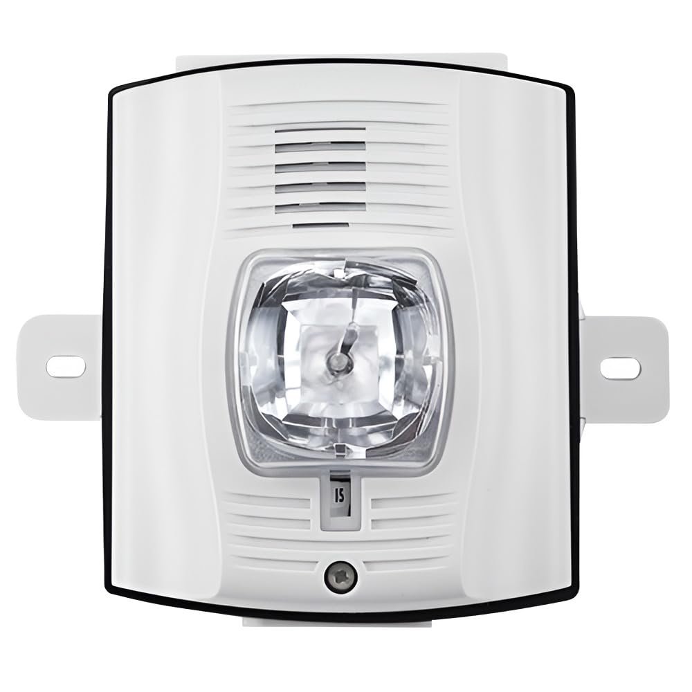 SYSTEM SENSOR P2WHKP WH OUTDR HRN STRBE,HI CNDLA PL