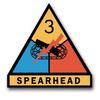 3.8" US Army 3rd Armored Division Decal Sticker view 1