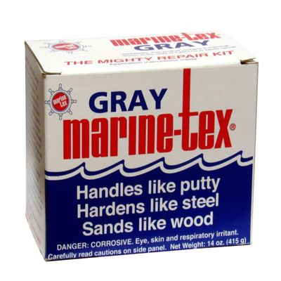 Marine Tex Kit, 1lb. - Gray