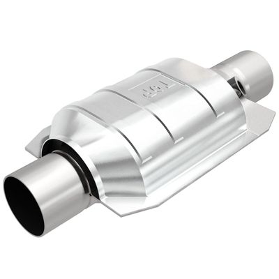 MagnaFlow Catalytic Converter 441334: 2"/2" Inlet/Outlet, California Grade, Universal Fit (CARB Compliant)
