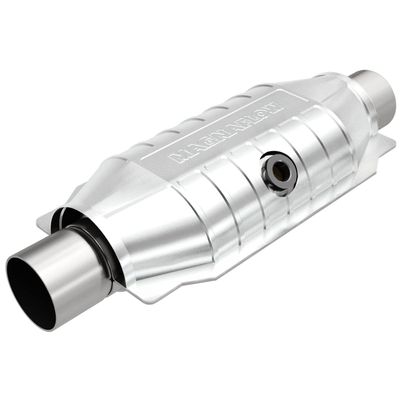 MagnaFlow Catalytic Converter 441454: 2"/2" Inlet/Outlet, California Grade, Universal Fit (CARB Compliant)