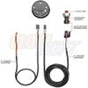 GlowShift Tinted 7 Color 100 PSI Fuel Pressure Gauge Kit, 2-1/16" 52mm view 2