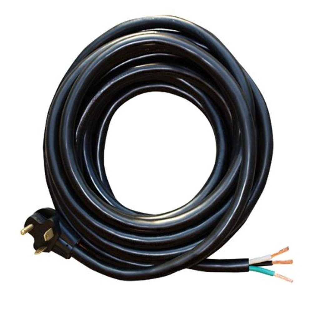 Voltec Industries Voltec 16-00562 30 Amp Right Angle RV Power Supply Cord - 25'