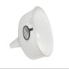 WirthCo Funnel King 90090 Extra Heavy Duty Polyethylene Funnel, 144 oz (4.5 L) Natural, 8-1/8 in Top ID, 10 in Height, with 100 Grit Mesh Filter view 1