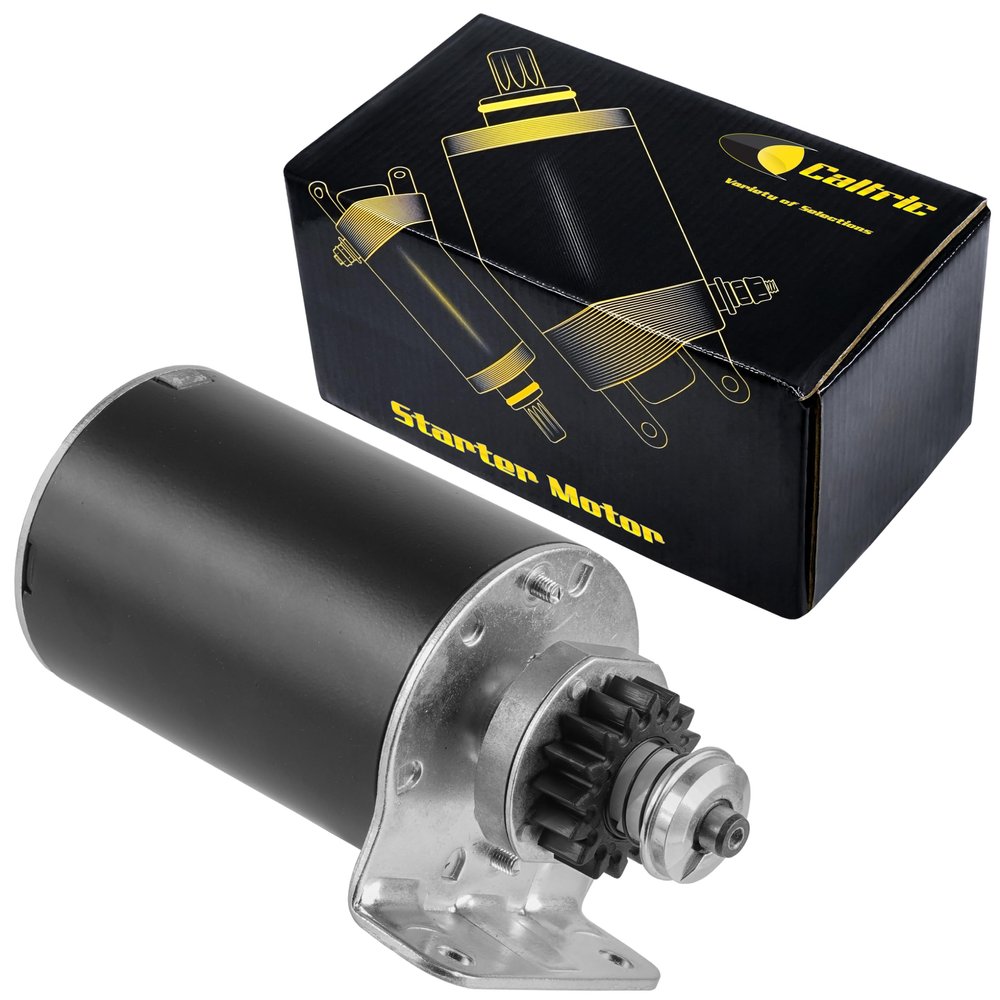 Caltric Starter Compatible with John Deere 18 18Hp Sabre 1842Gv 1842Hv 1846Hms Briggs & Stratton All