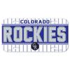 MLB Colorado Rockies License Plate view 1