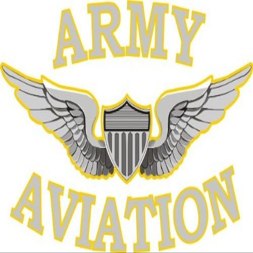 US Army Aviation Decal Sticker 3.8"