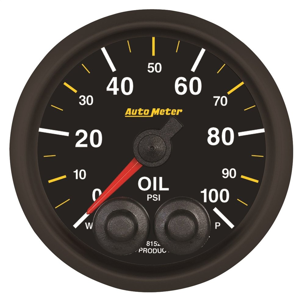AUTO METER 8152-05702 Gauge, Oil Press, 2 1/16", 100Psi, Stepper Motor W/Peak & Warn, Nascar Can
