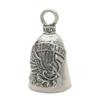 Guardian Bell Live to Ride Good Luck Bell w/Keyring & Black Velvet Gift Bag | Motorcycle Bell | Lead-Free Pewter | Good Luck Gift to Friends & Family | Bike Bell | Made in USA view 1