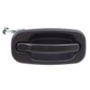 AutoandArt Brock Replacement Passengers Rear Outside Outer Textured Door Handle Compatible with 01-06 Silverado Sierra Crew Cab Pickup Truck view 2