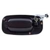 AutoandArt Brock Replacement Passengers Rear Outside Outer Textured Door Handle Compatible with 01-06 Silverado Sierra Crew Cab Pickup Truck view 3
