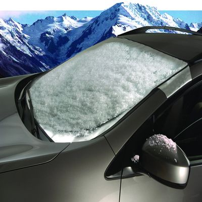 Intro-Tech Automotive CH-18-S Custom Fit Windshield Winter, Snow, Ice and Frost Shade for Select Chevrolet Aveo Models, Silver