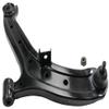 MOOG RK620106 Suspension Control Arm and Ball Joint Assembly front left lower view 1