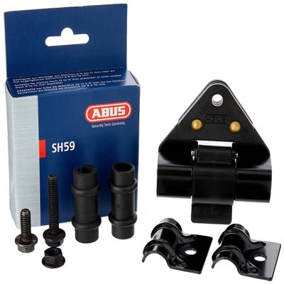 ABUS SH 59 Holder - Lock Holder for Transporting the Granit Extreme 59 U-Lock, Black