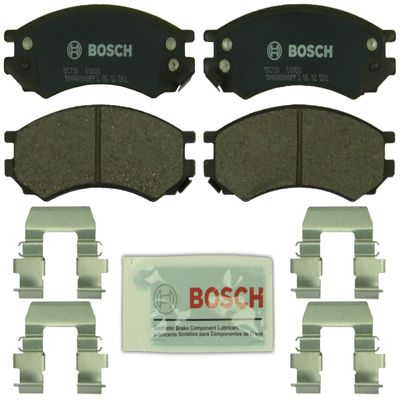 BOSCH BC728 QuietCast Premium Ceramic Disc Brake Pad Set - Front