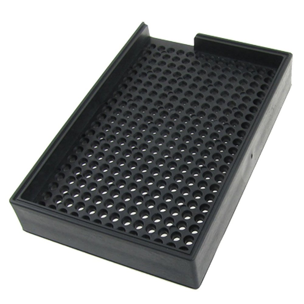 uxcell Replacement 2.5mm-3.0mm Antistatic Plastic Screw Tray Holder Black